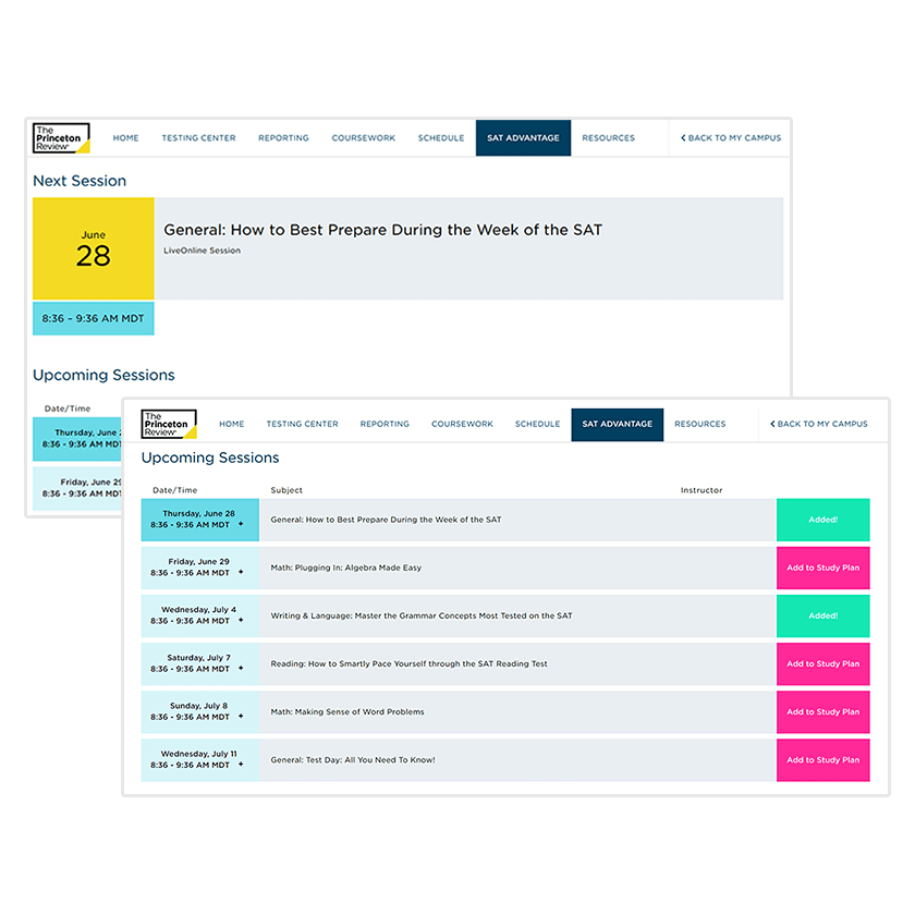 ALL NEW: SAT Advantage