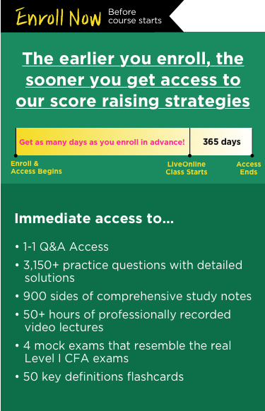 CFA Immediate Access Banner